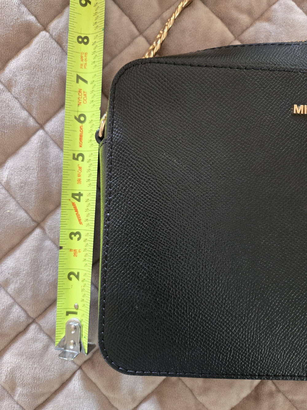 Michael Kors Jet Set Travel Black Saffiano Leather Crossbody - Picture 5 of 16